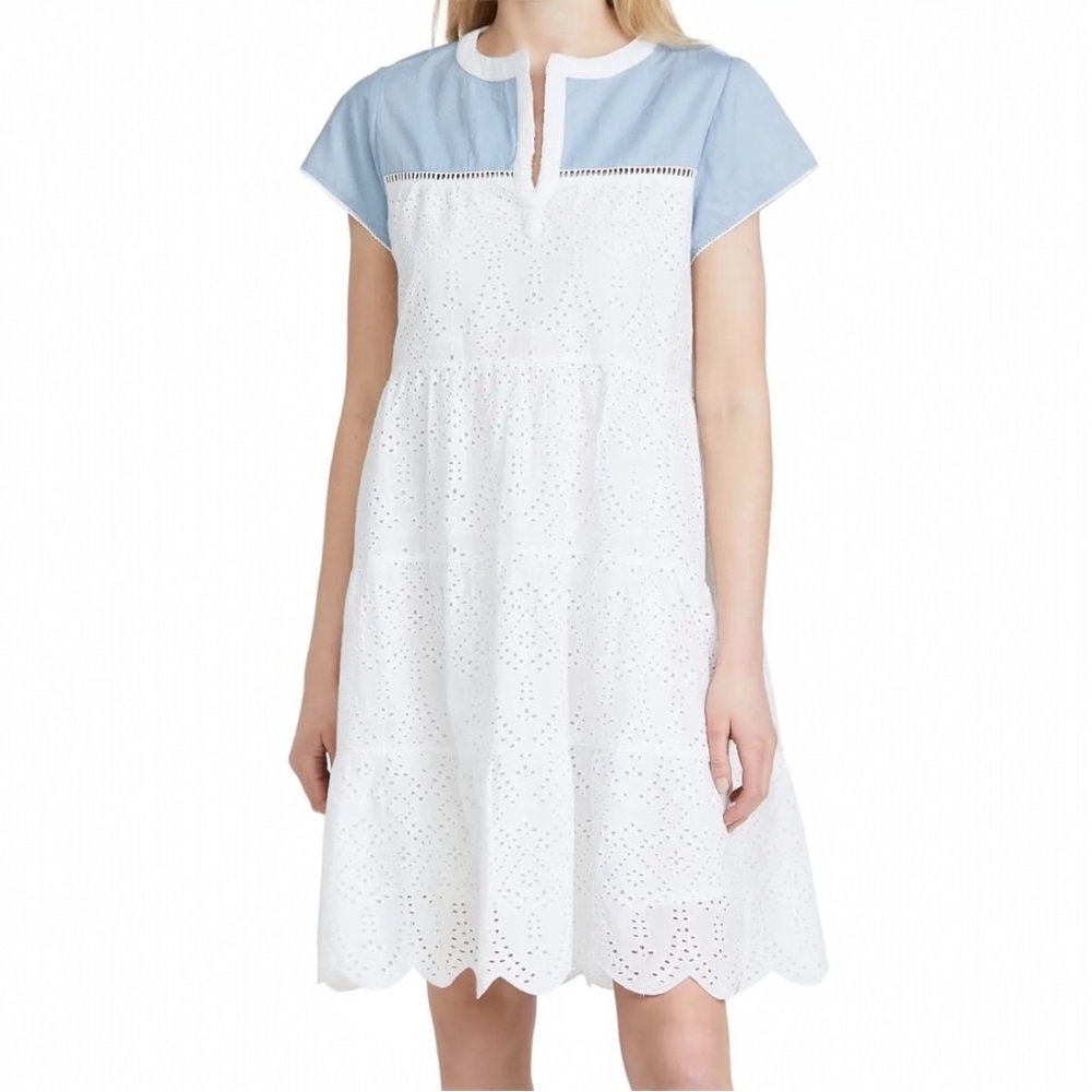 ROLLER RABBIT  Aster Pamela Dress size small Spring Boho Quiet Luxury Rodeo